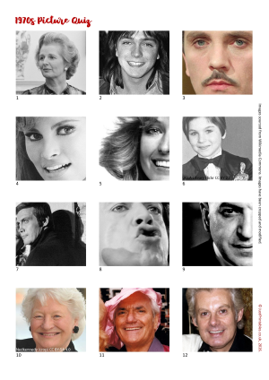 1970s picture quiz preview