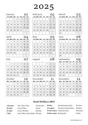 2025 calendar preview