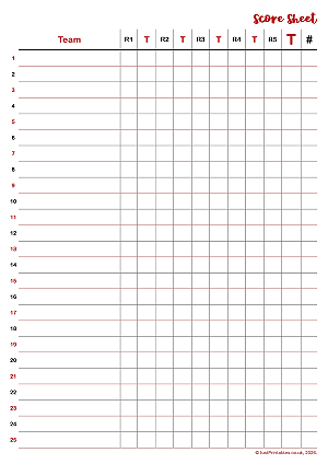 Quiz Answer Sheet Preview