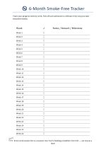 6 Month Tracker Progress Chart Preview
