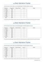 Daily Hydration Tracker Preview