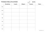 weekly meal planner preview