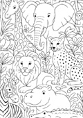 African Animals Page Preview
