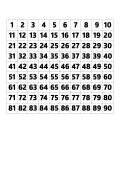 Printable Bingo Callers Card