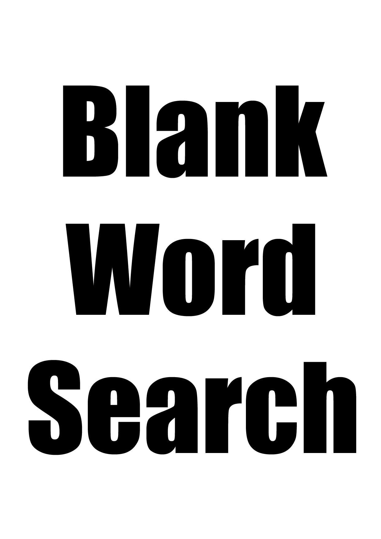 Animal Word Search Preview