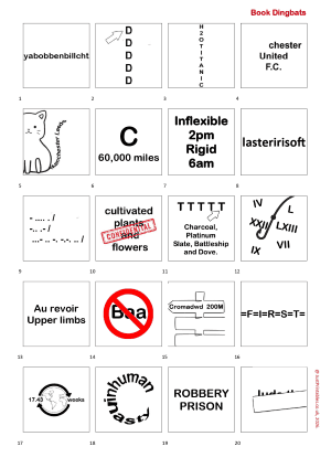 Film Dingbats Puzzle Preview
