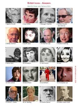 Printable Picture Quiz Sheet Preview