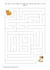 Cat Maze Puzzle Preview