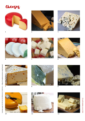 Cheese Picture Quiz Preview