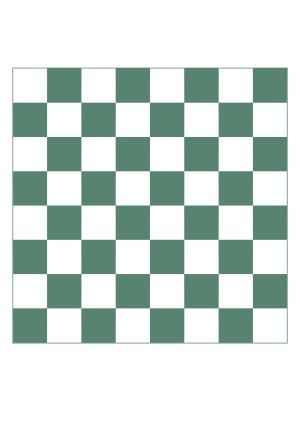 Printable chessboard