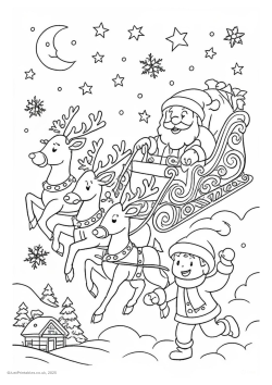 Santa's sleigh preview