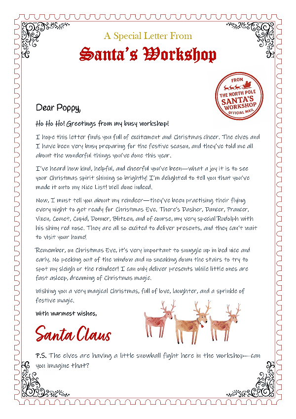 Personalised printable preview image