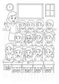 Children in the classroom