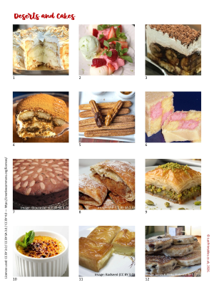 Printable Picture Quiz Sheet Preview
