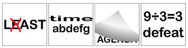 Can you solve these dingbats puzzles?