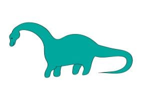  Dinosaur cartoon drawing preview