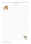 Dog Maze Puzzle Preview