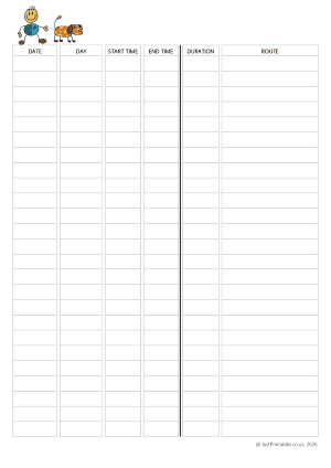 Dog walking tracker preview