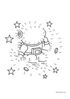 Spaceman Dot-to-Dot Worksheet Preview
