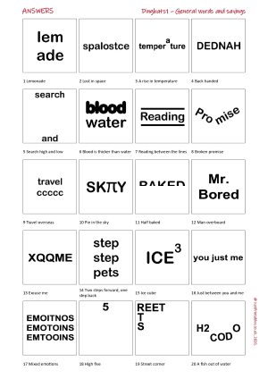 Dingbats Puzzle Preview
