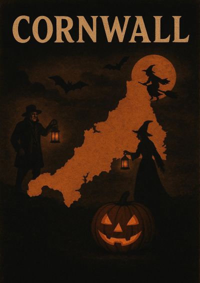 Halloween Cornwall poster