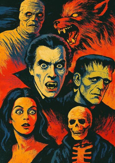 Classical horror poster