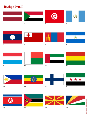Flags Quiz 1