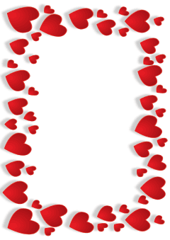 Printable Valentines Writing Paper Preview