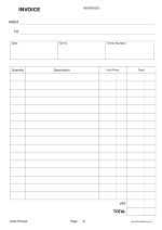 Detailed Invoice Template Preview