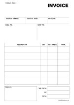 Invoice Template Preview