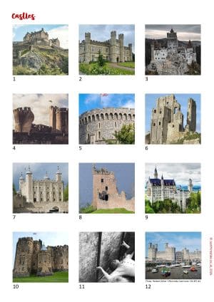 Printable Picture Quiz Sheet Preview