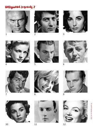 Printable Picture Quiz Sheet Preview