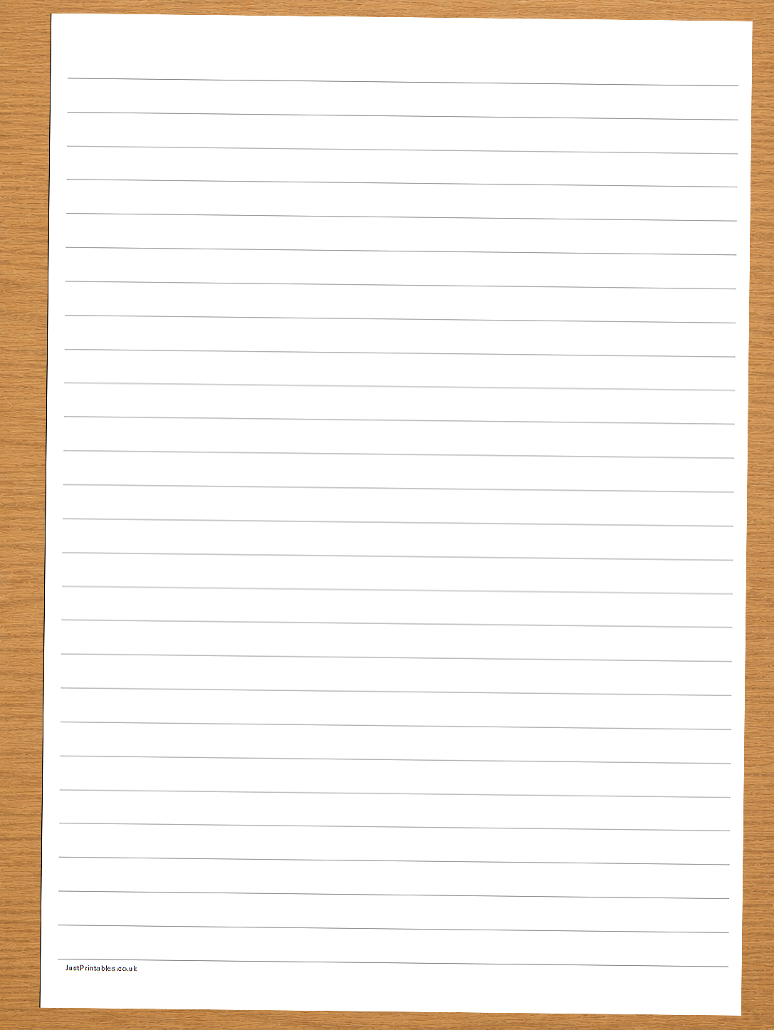 lined paper preview