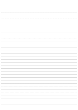 Medium ruled lined paper no margin preview