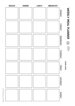 weekly meal planner preview