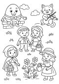 Nursery Colouring Page Preview