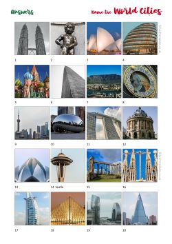 Printable picture quizzes