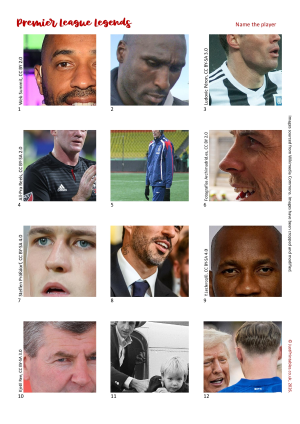 Premier League legends picture quiz