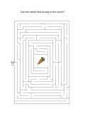 Rabbit Maze Puzzle Preview