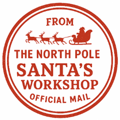 Santa's Workshop Stamp