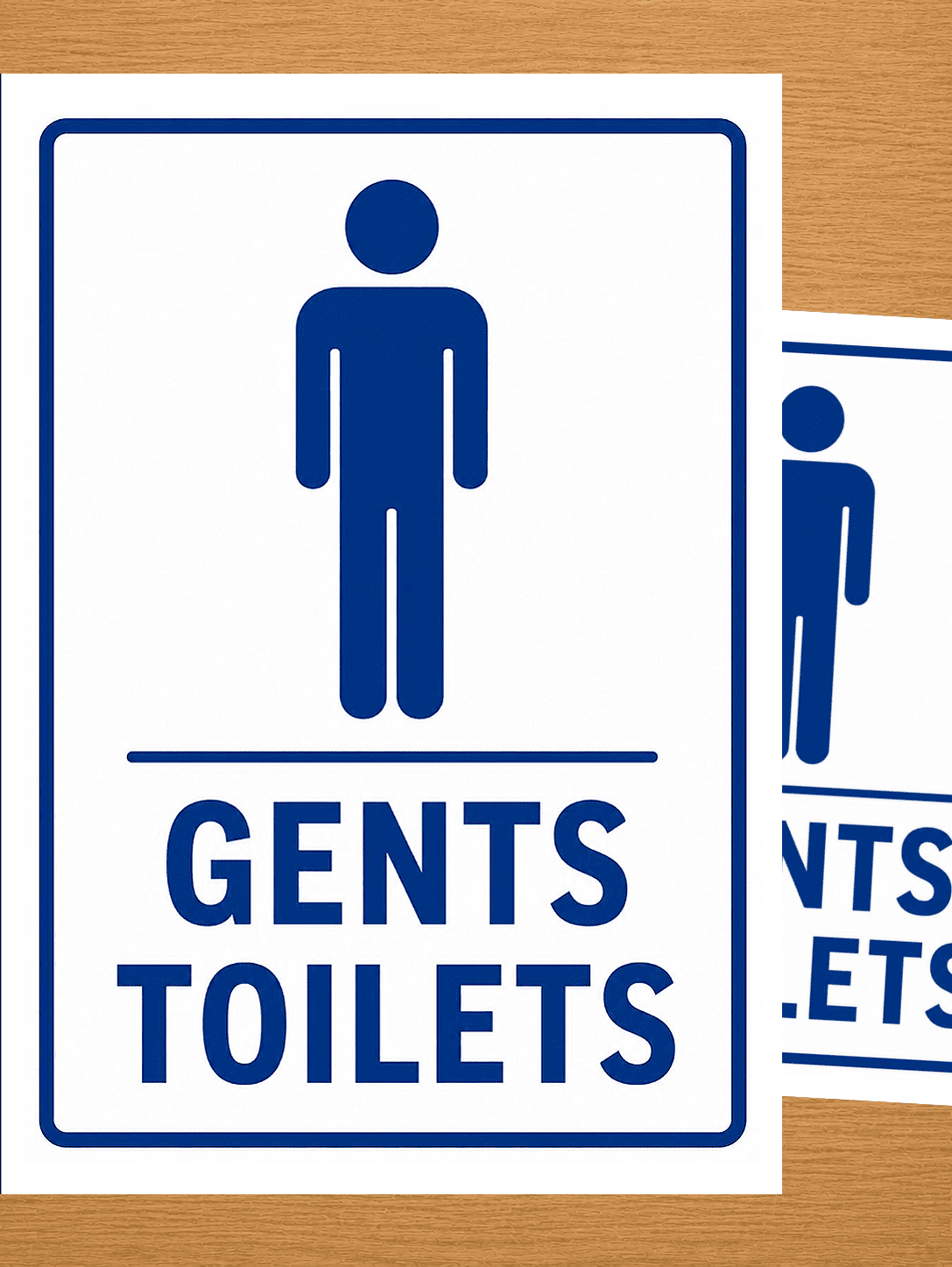 Gents toilet sign