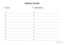To-do list preview