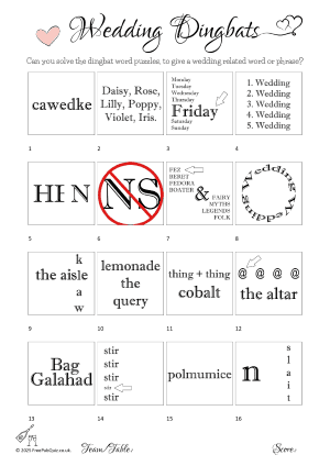 Wedding dingbats preview
