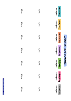 weekly meal planner preview