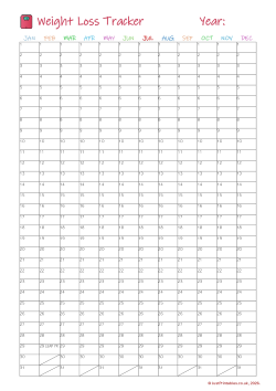 Weight record chart preview