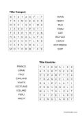 Seasons Word Search Preview