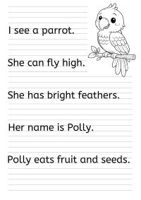 Writing practice for kids preview