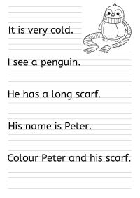 Writing practice for kids preview